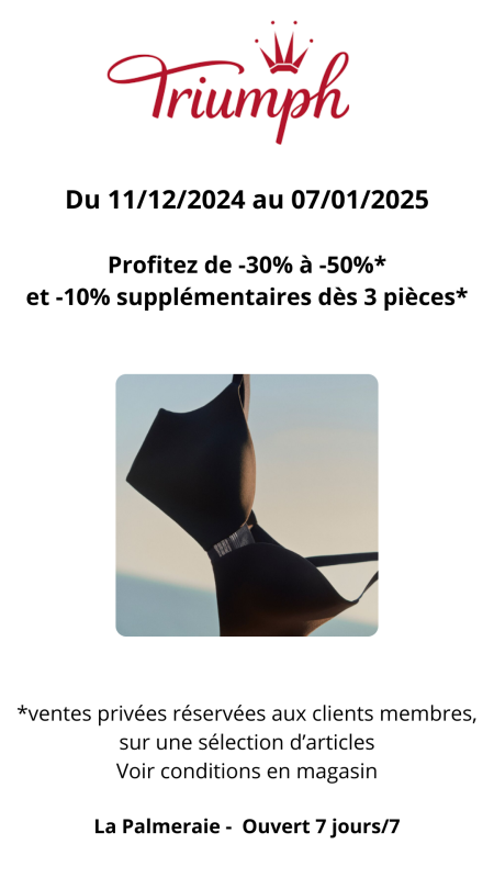 TRIUMPH, store et outlet